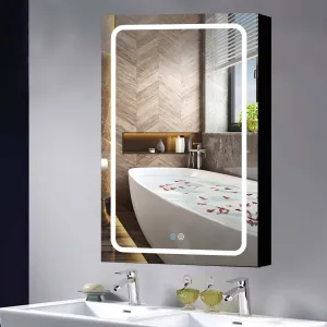 30x20 inch LED Bathroom Medicine Cabinets Surface Mounted