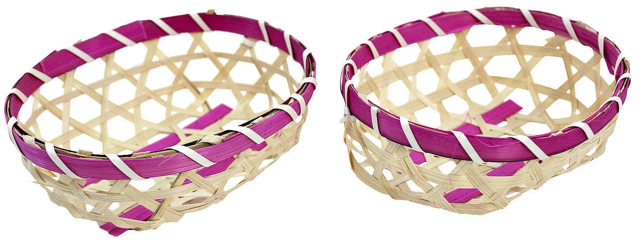 3147 pk2 Bamboo Basket