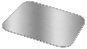 8" x 6" Board Lid For Oblong Foil Pans 50/PK