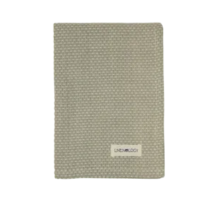 All Purpose Towel - Chambray Waffle - Beige/White