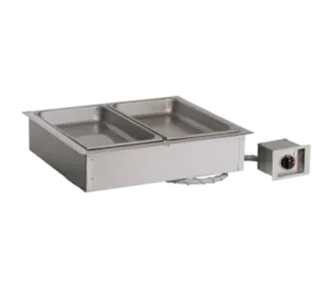 ALTO SHAAM 200-HW/D6 Hot Food Well Unit, Drop-In, Electric, (2) 12 x 20 Inches