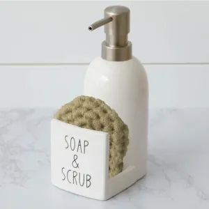 Audrey's Soap Pump and Sponge Holder