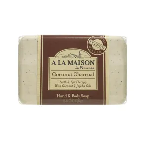 Bar Soap Coconut Charcoal 8.8Oz By A La Maison