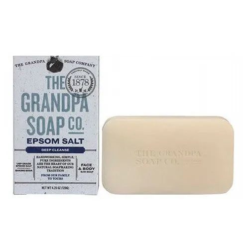 Bar Soap Epsom Salt 4.25 oz By Grandpa's Brands Company