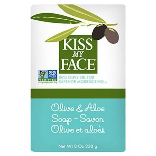 Bar Soap Olive & Aloe 8 Oz By Kiss My Face