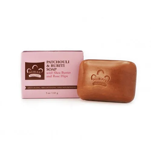 Bar Soap Patchouli & Buriti 5 oz By Nubian Heritage