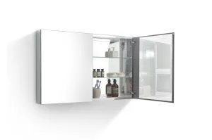 BISTON- 40" Mirrored Bathroom Medicine Cabinet