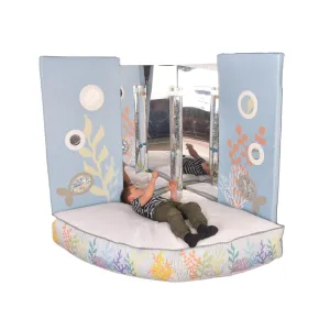 Bubble Tube Corner Soft Play with Mirrors