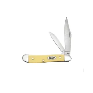 CASE KNIVES YELLOW SYNTHETIC PEANUT