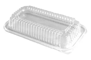 Clear Dome Lid For 1 1/2 lb. Foil Loaf Pan 500/CS