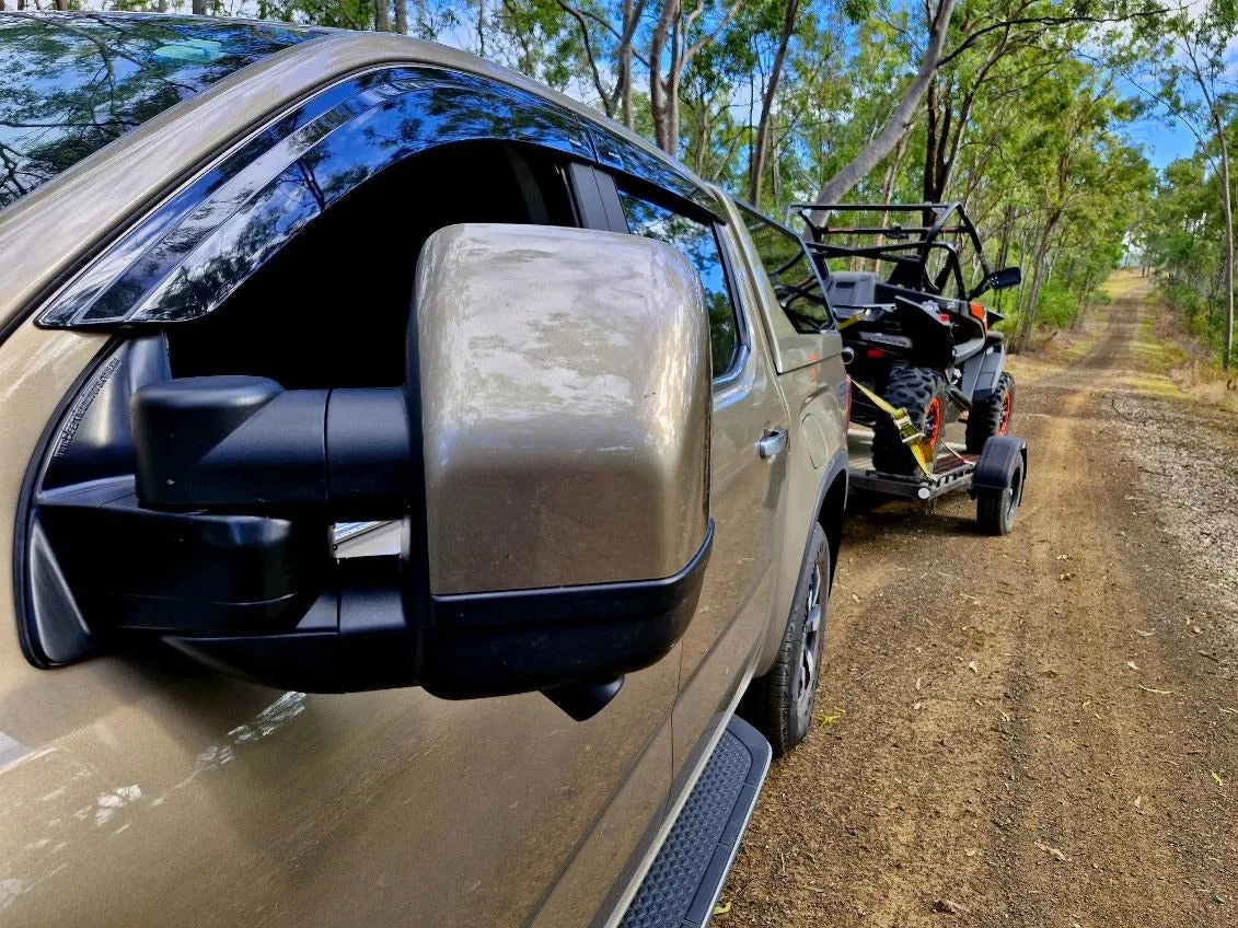 Clearview Next Gen Towing Mirrors for Volkswagen Amarok NF Core Dec 2022 MY23 on