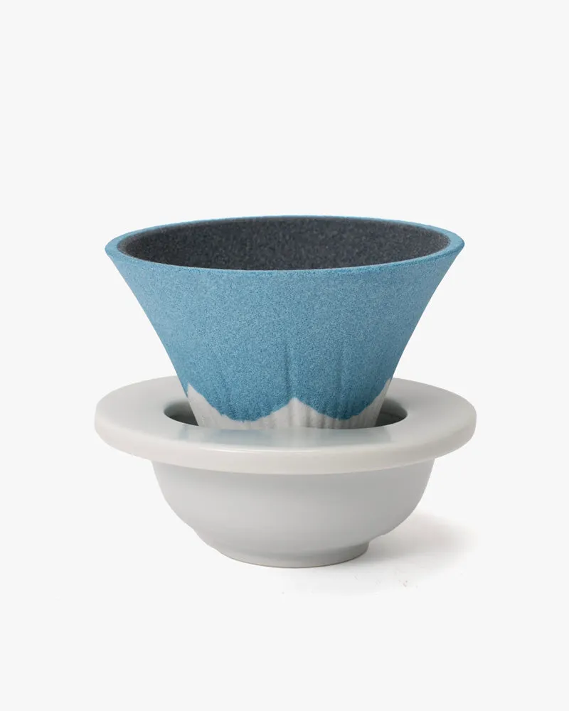 Coffee Filter, Toyo Case, Reusable Ceramic, Mt. Fuji