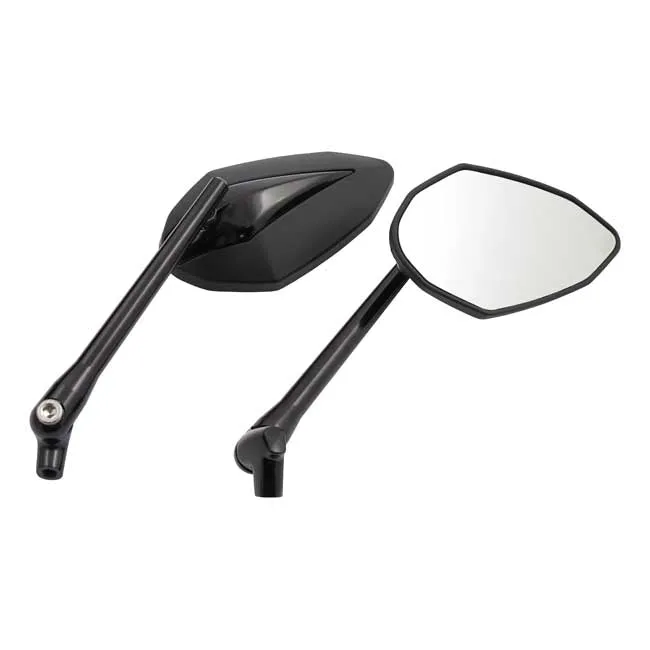 'Double Deuce' mirror set. Black head & stem -