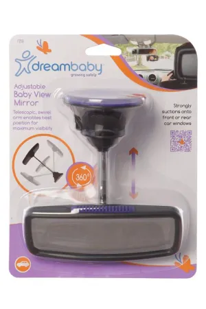 Dreambaby Adjustable Baby View Mirror