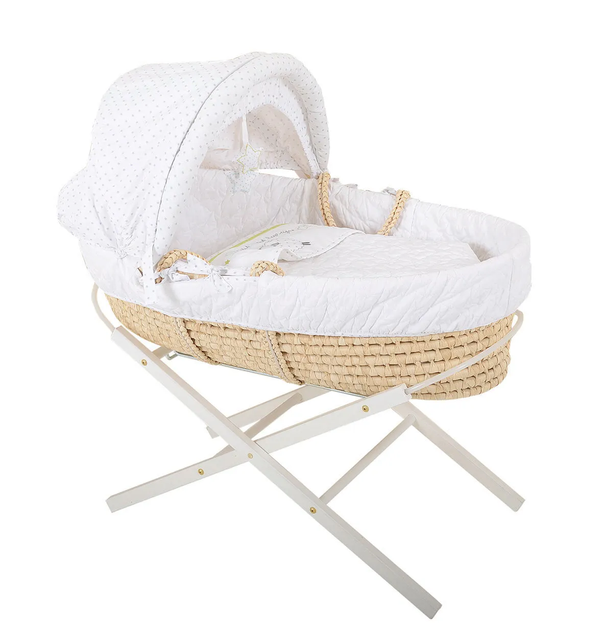 East Coast Nursery Moses Basket Stand White