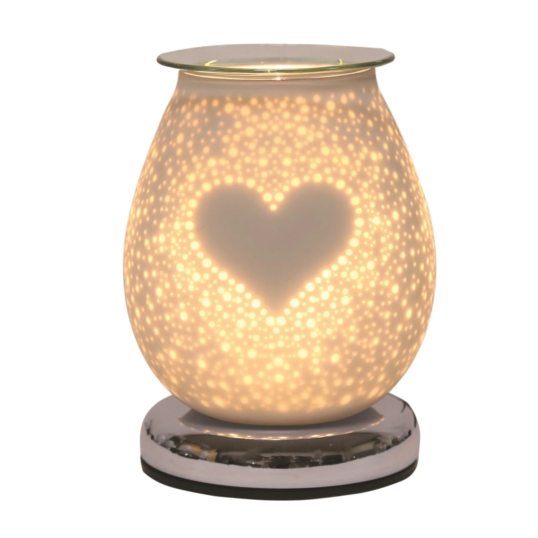 Electric Wax Melt Burner Touch  Burst Heart