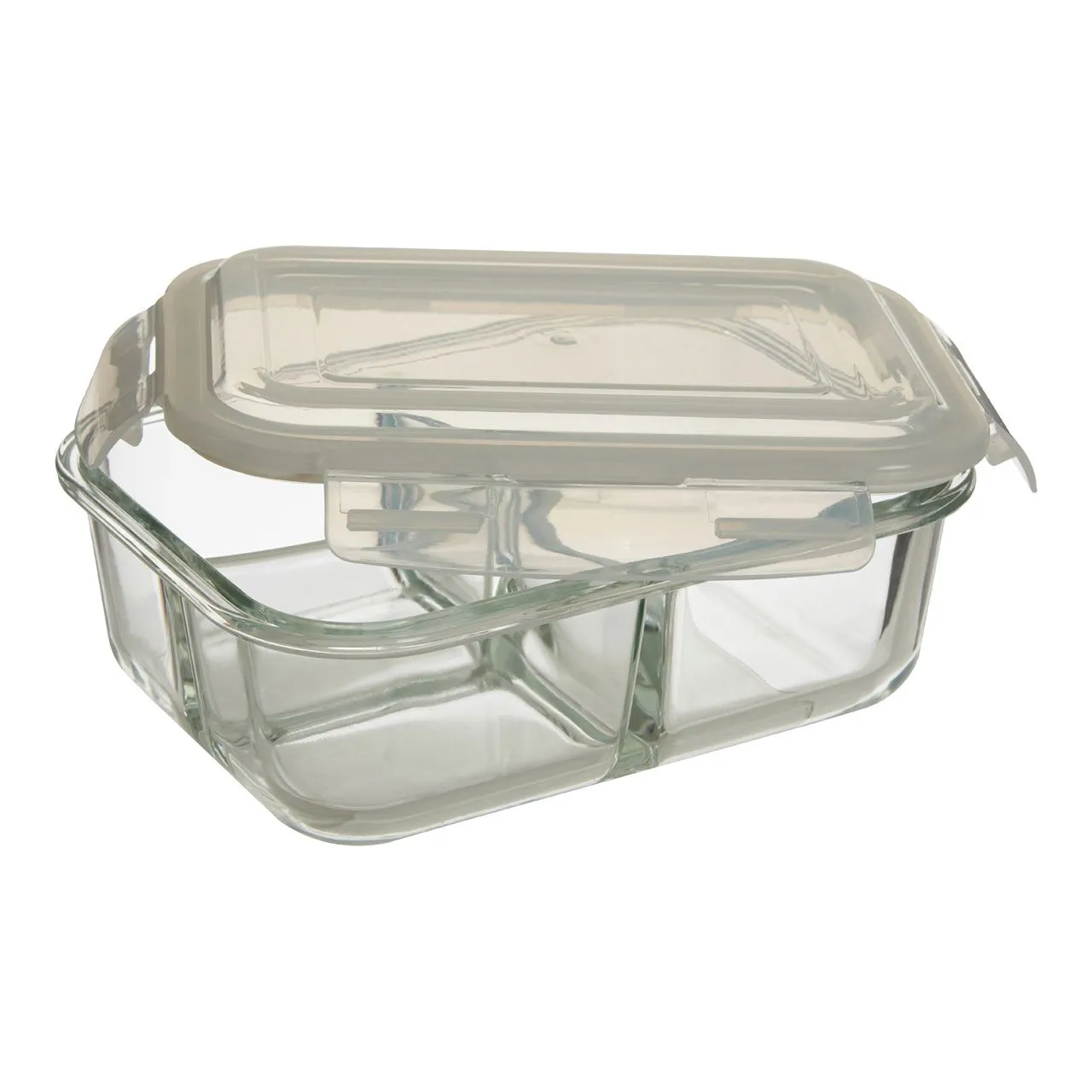 Glass Airtight Silicone Seal Premium Food Storage Container For Complete Food Preservation - All Sizes