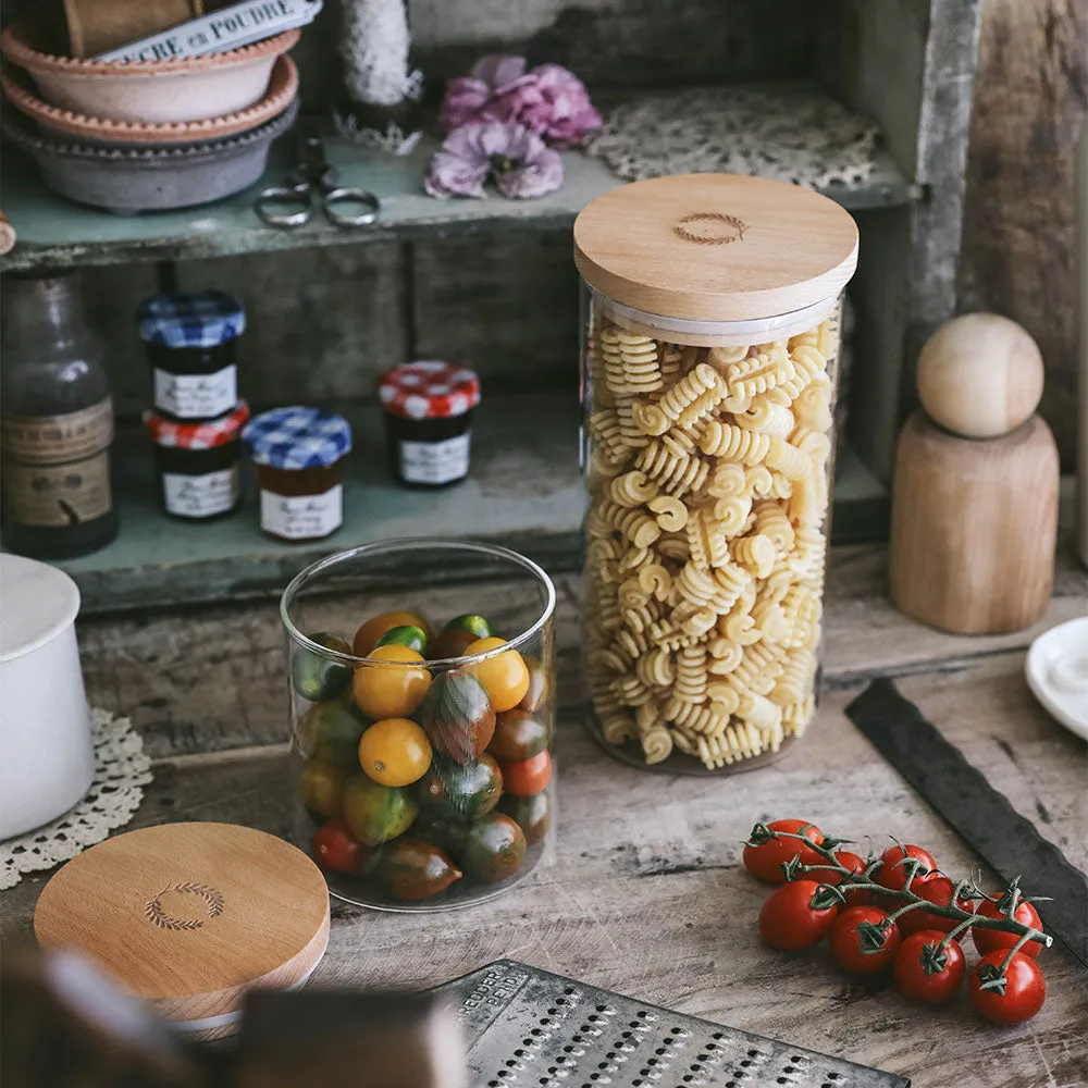 Glass Canister with Lid