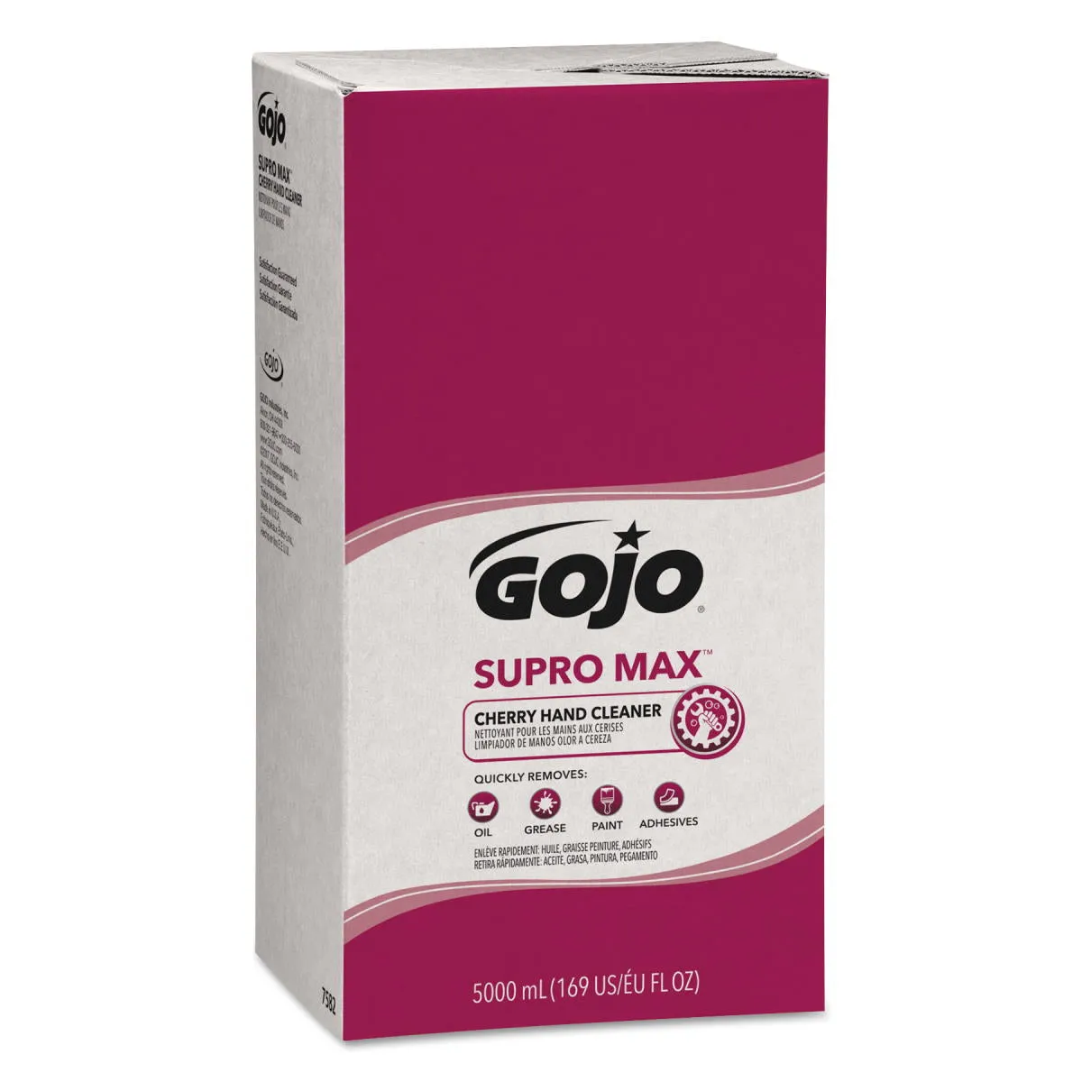 GOJO® SUPRO MAX™ Cherry Hand Cleaner Soap (5000 ml TDX™ Dispenser Refills) - Case of 2