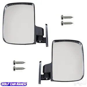 GOLF CART SIDE MIRROR, FOLDING