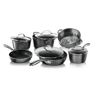 Granitestone Get It Together - 10 Piece Hammered Diamond Cookware Set