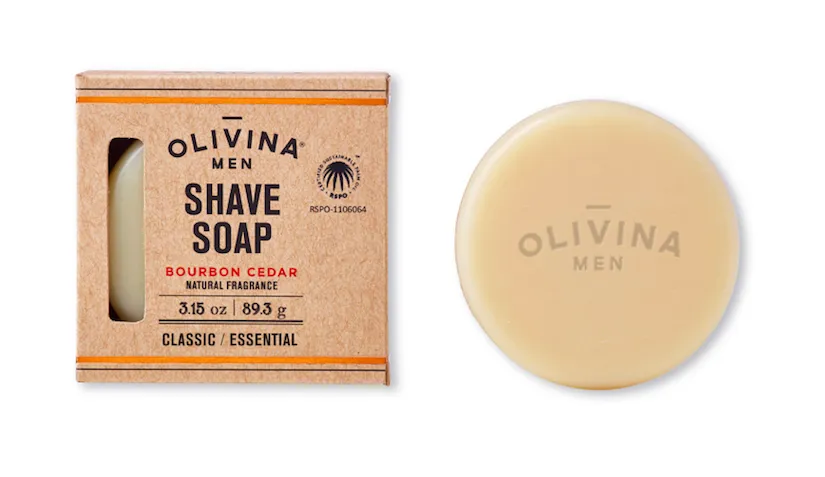 Greige Man Shave Soap