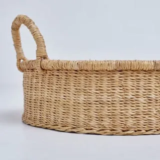 Handcrafted Bolga Woven Tray