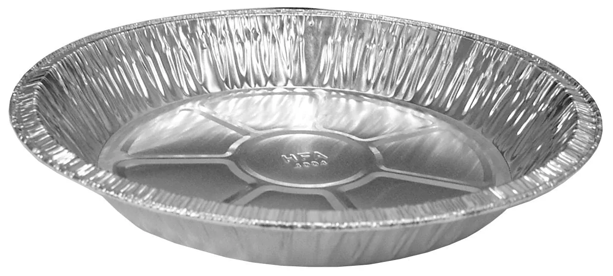 Handi-Foil 9" Extra-Deep Foil Pie Pan 1 1/4" Deep 125/PK