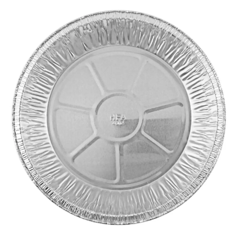 Handi-Foil 9" Extra-Deep Foil Pie Pan 1 1/4" Deep 125/PK