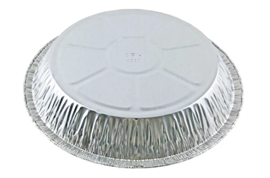 Handi-Foil 9" Extra-Deep Foil Pie Pan 1 1/4" Deep 125/PK