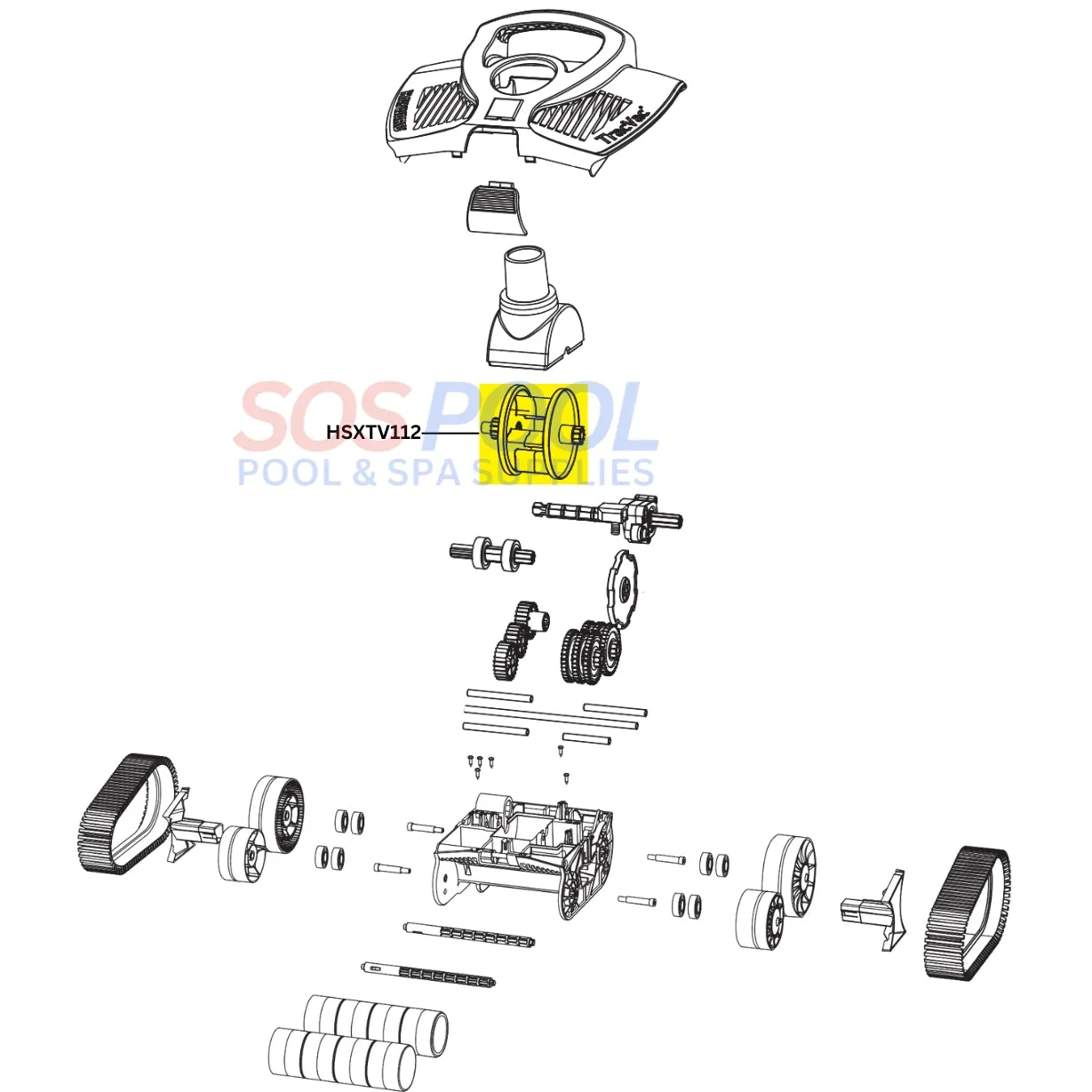 Hayward Turbine Kit For TracVac Cleaners | HSXTV112