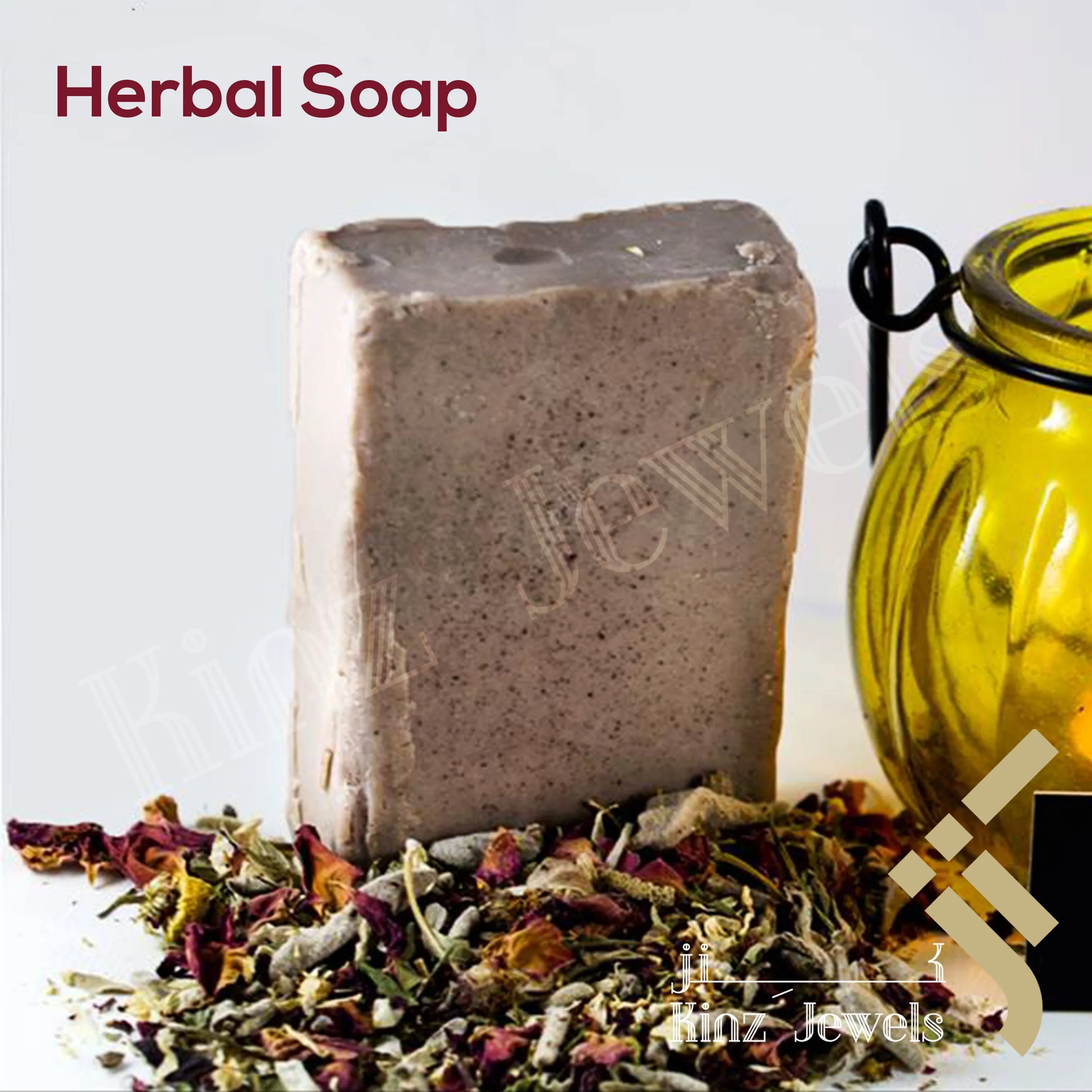 Herbal Soap Bar With Dead Sea Minerals