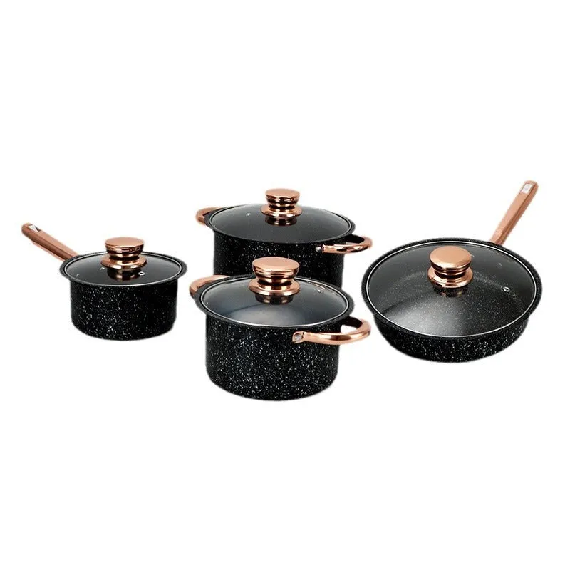 Household Medical Stone Non-stick Pan Set