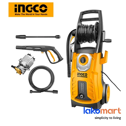 INGCO High Pressure Cleaner [HPWR14008 - 130 BAR/ 1400W] [HPWR18008 - 150 BAR/ 1800W]