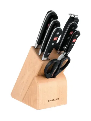 Kamati Classic Knife Block Set 8 Piece