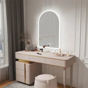 LED Arched Bathroom Vanity Mirror