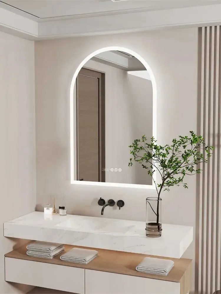 LED Arched Bathroom Vanity Mirror