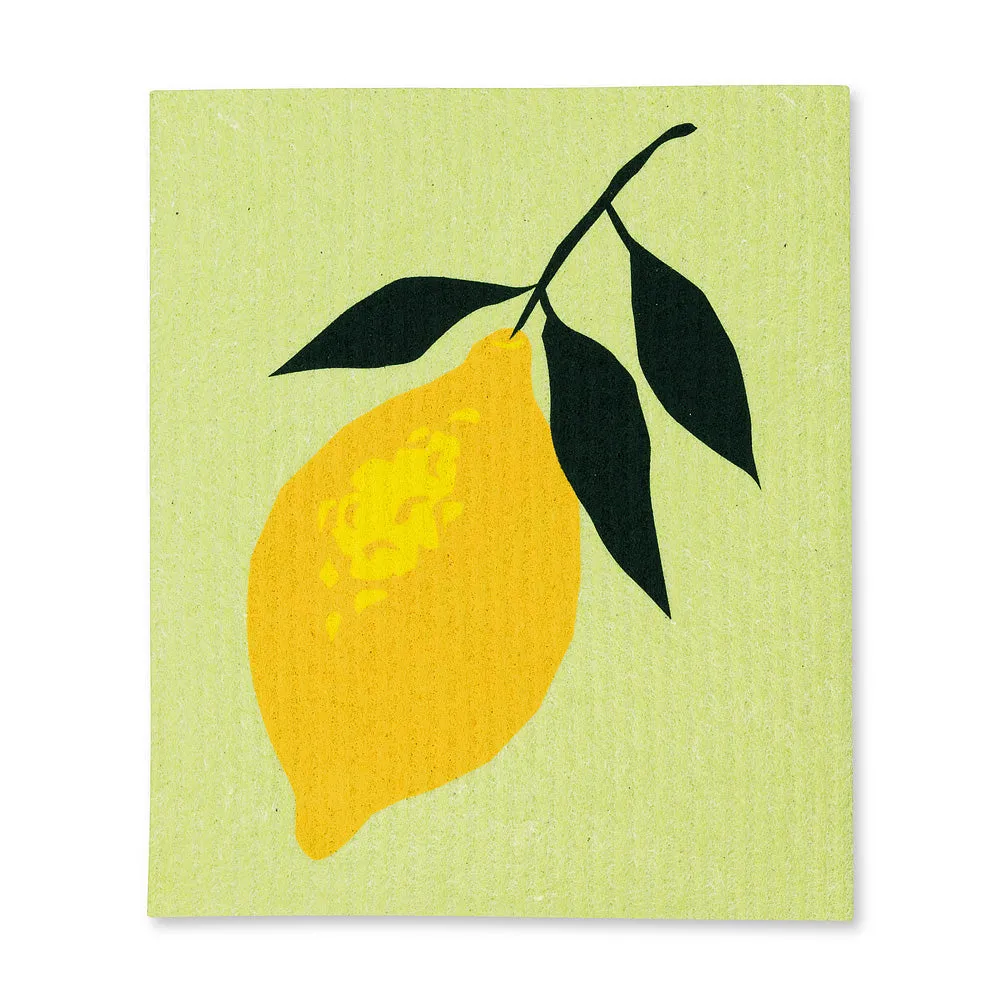 Lemons Swedish Dish Cloths-Set of 2