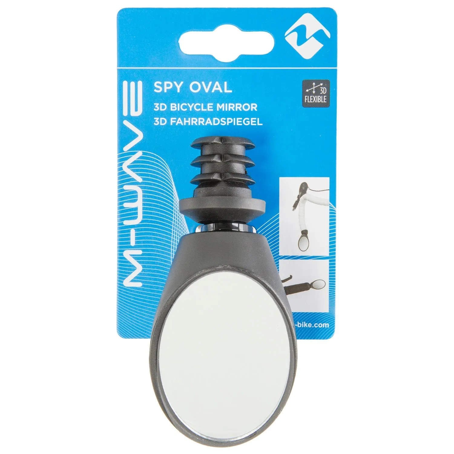 M-Wave Spy Oval Bicycle Mirror