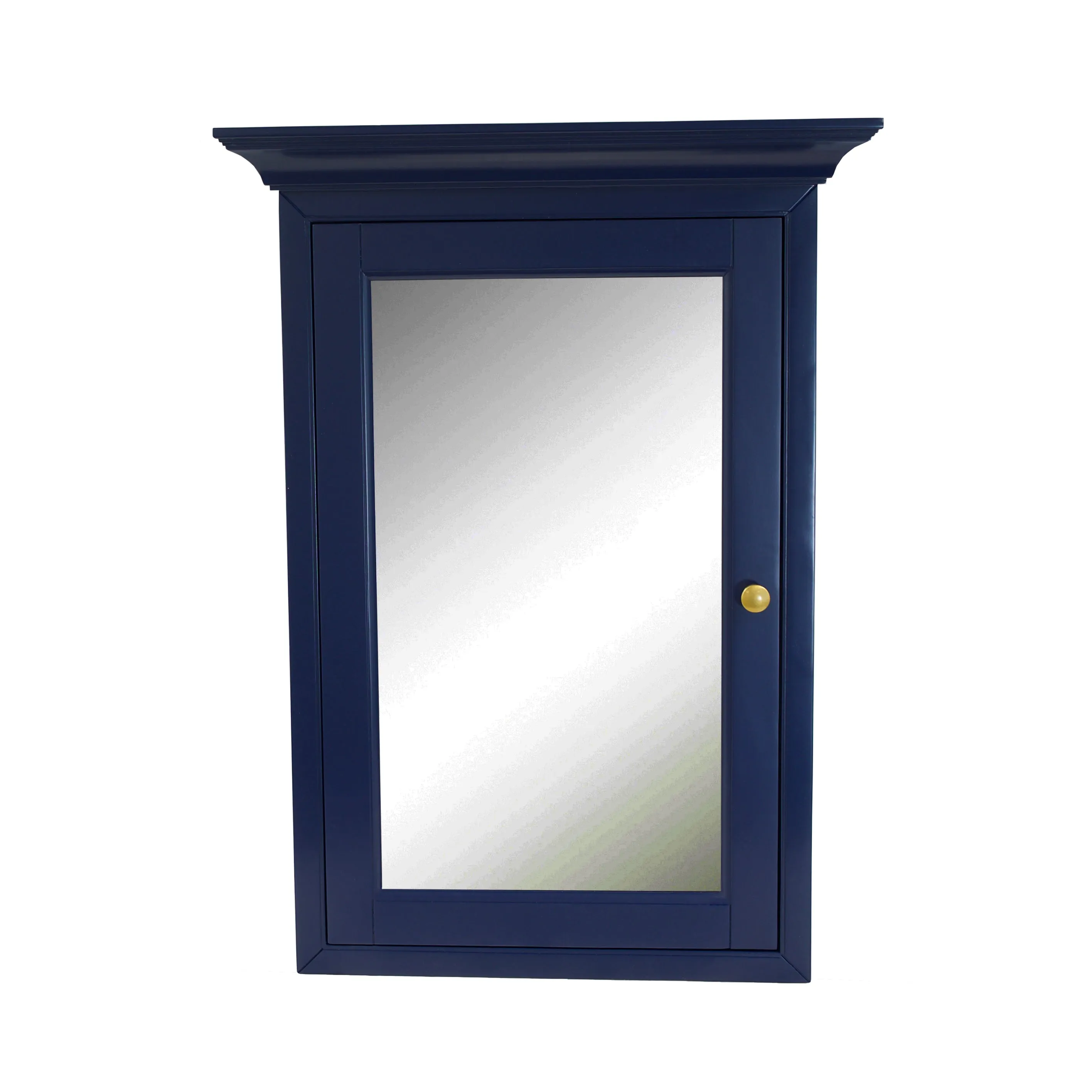 Newport Wall-Mounted Medicine Cabinet (Royal Blue)