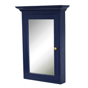 Newport Wall-Mounted Medicine Cabinet (Royal Blue)