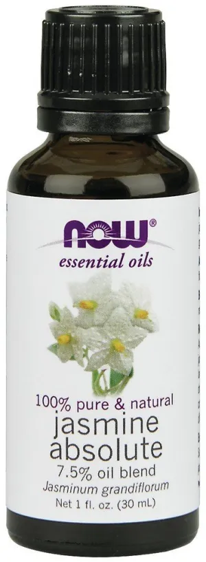 Now Foods Jasmine Absolute 7.5% Oil 1 oz Liquid