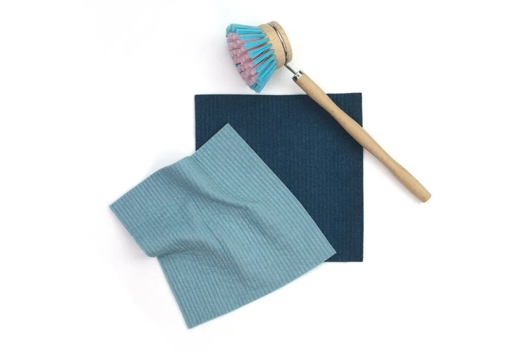 Organic Dyed Sponge Cloth | Compostable