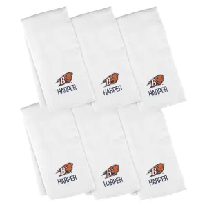 Personalized Bucknell Bison 6-Pack Burp Cloths