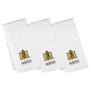 Personalized Murray St. Racers 3-Pack Burp Cloths