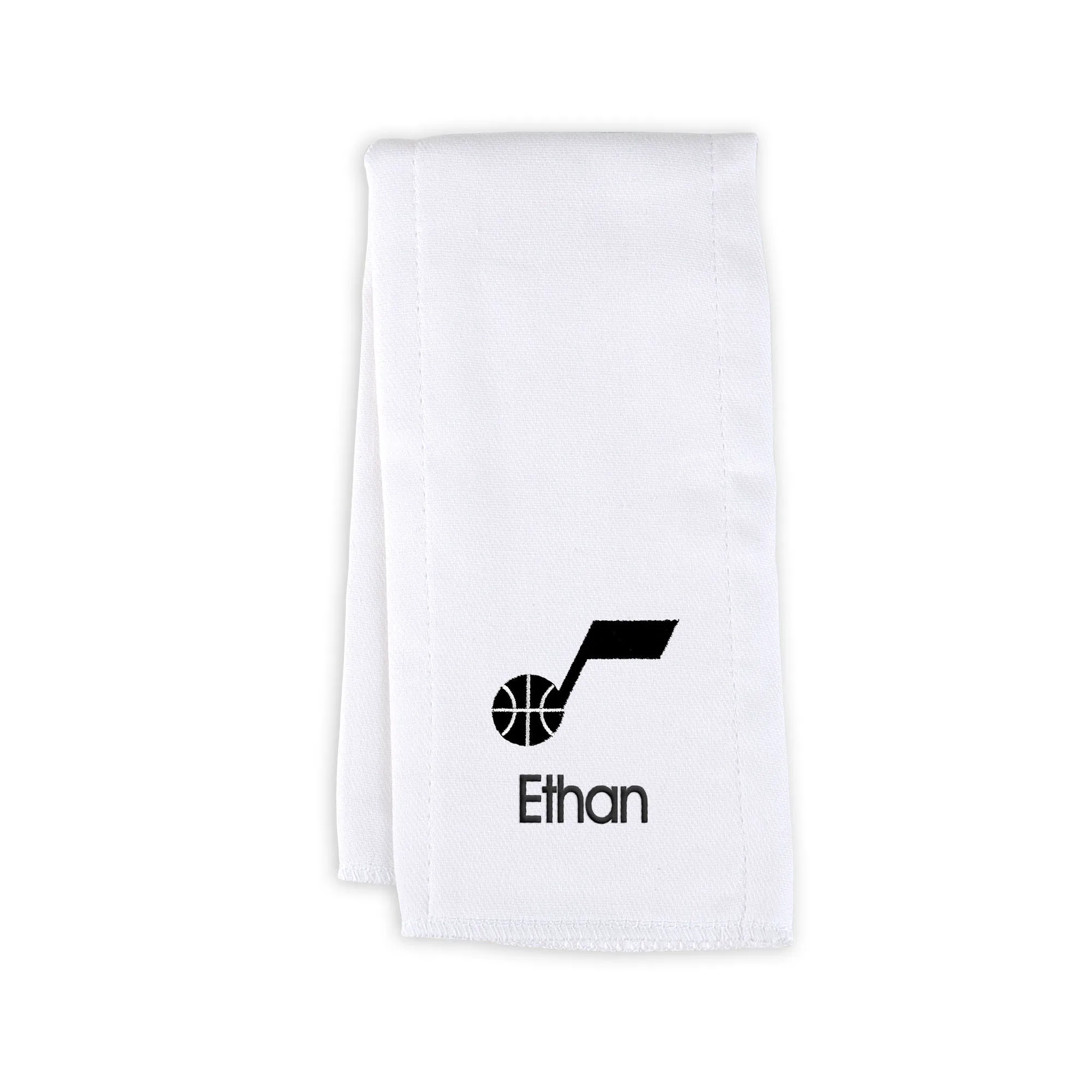 Personalized Utah Jazz Burp Cloth