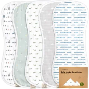 Softe Muslin Baby Burp Cloth (Vessels)