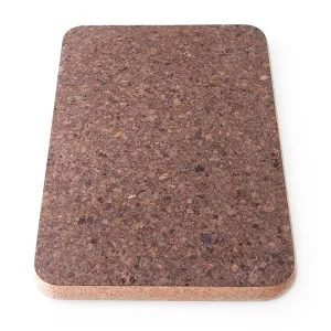 The Essential Ingredient Rectangular Cork Mat - Burnt