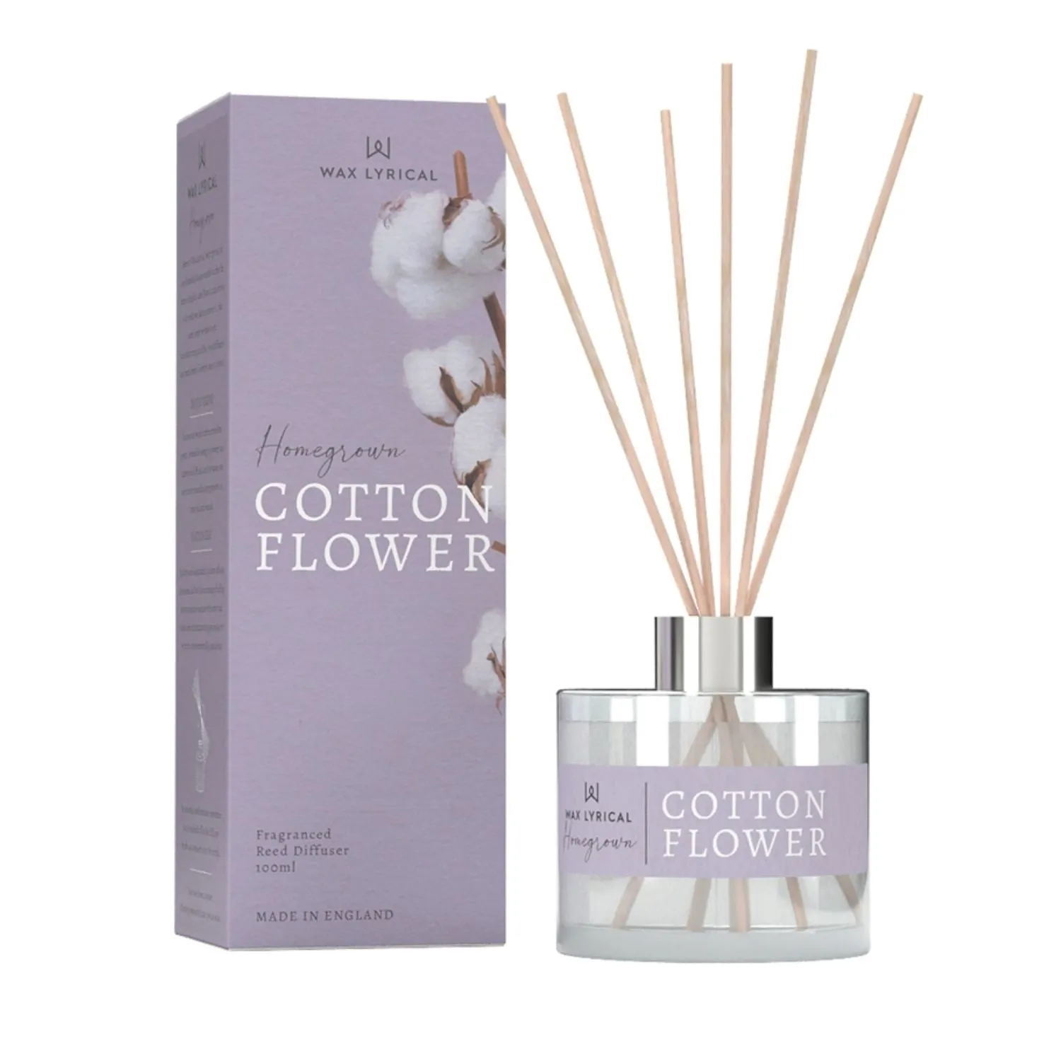 Wax Lyrical 100ml Cotton Flowers Reed Diffuser - HG0304