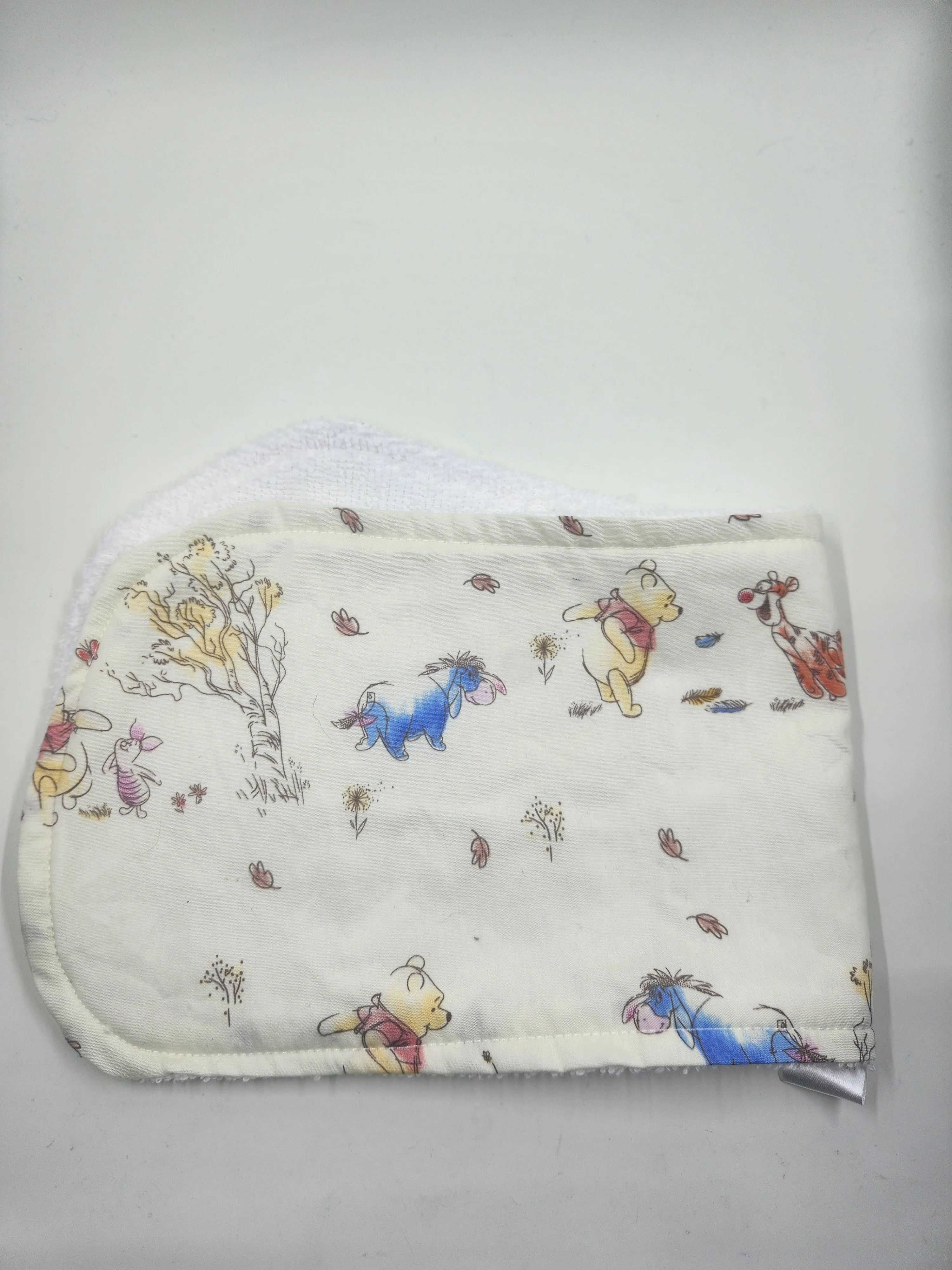 Yellow Pooh Burp Cloth